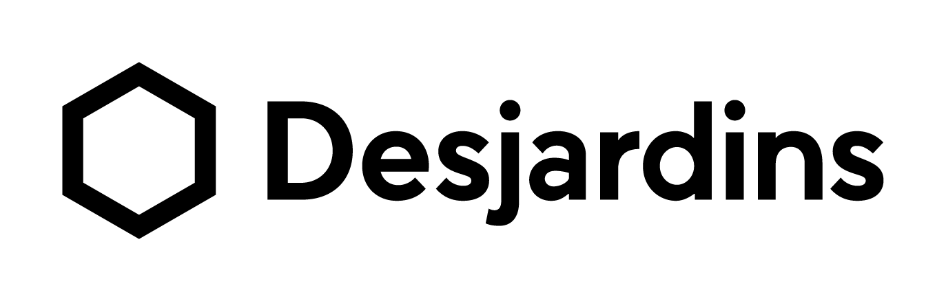 2. Logo Desjardins noir